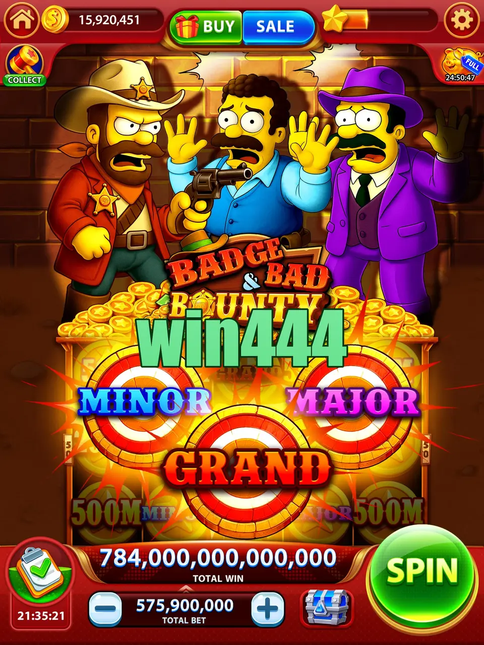 win444 Capturas de tela - APK Oficial